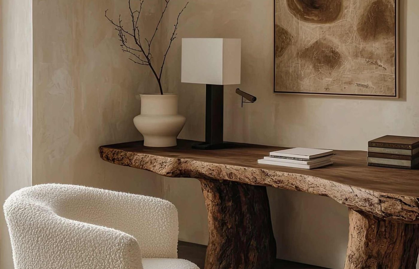 Interior de vivienda unifamiliar en Barcelona con proyecto de decoración personalizado realizado por Estudio Maro.